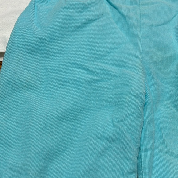 Little Threads Christmas smocked outfit. Size 4T, runs small. Blue and white. - Picture 5 of 8